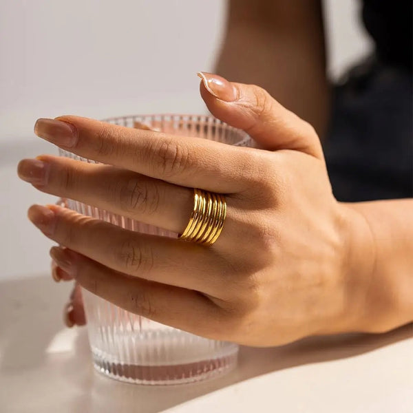 Vega plated ring
