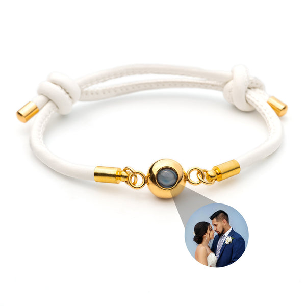 photo bracelet - Leather