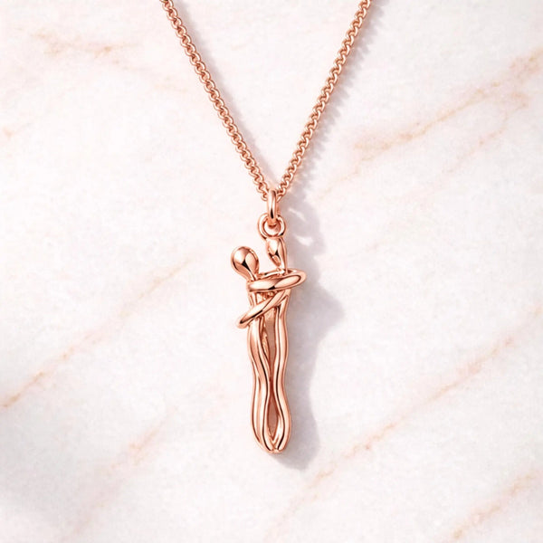 Infinity Love Necklace Rose-Gold